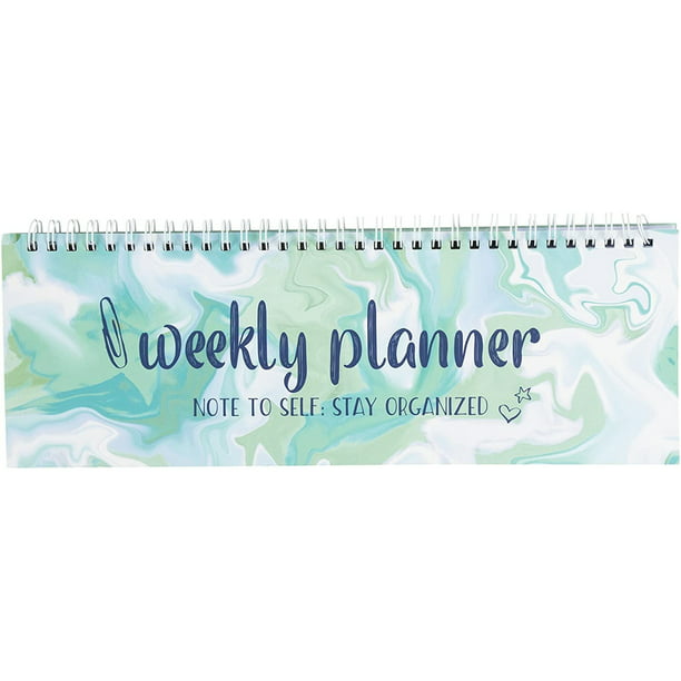 A3 Desk Pad Calendar Executive Jotter Week Planner ToDo Paper Notes✔Green Theme